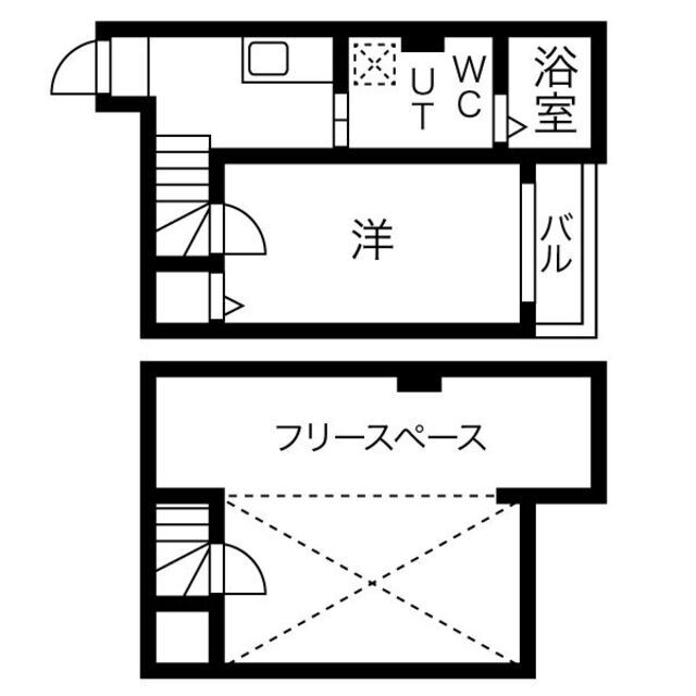 カーサ・フィオーレRの間取り