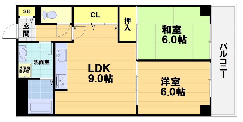 エル・カーサーの間取り