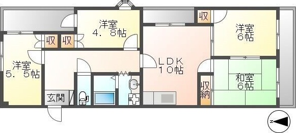 ロワールパークの間取り