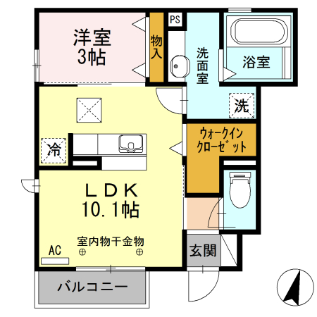 グラン　セジュールの間取り