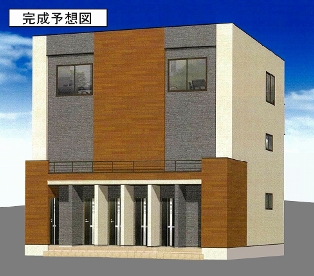 【和歌山市宇須のアパートの建物外観】