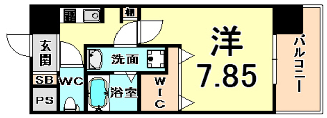 エクセルコート十間タワーの間取り