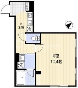 豊島区南長崎のマンションの間取り