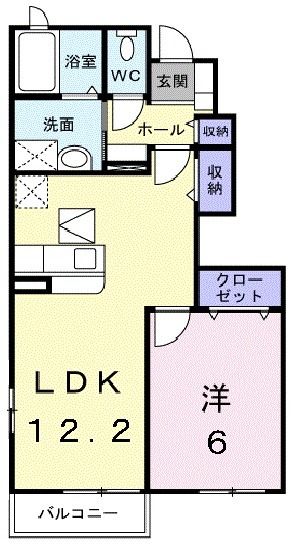 セレノ八島台IIの間取り