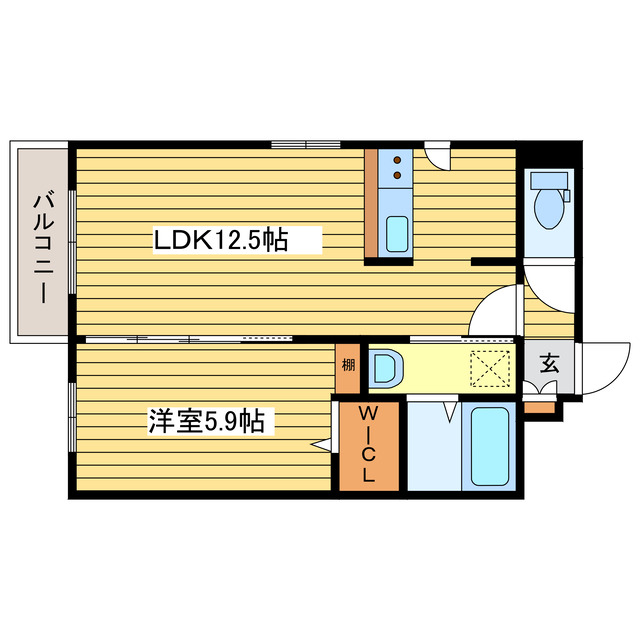 PARTERRE3　troisの間取り