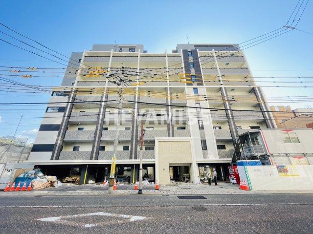 長崎市籠町のマンションの建物外観