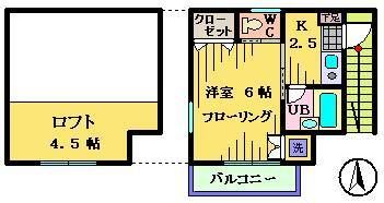 ウオルバルの間取り