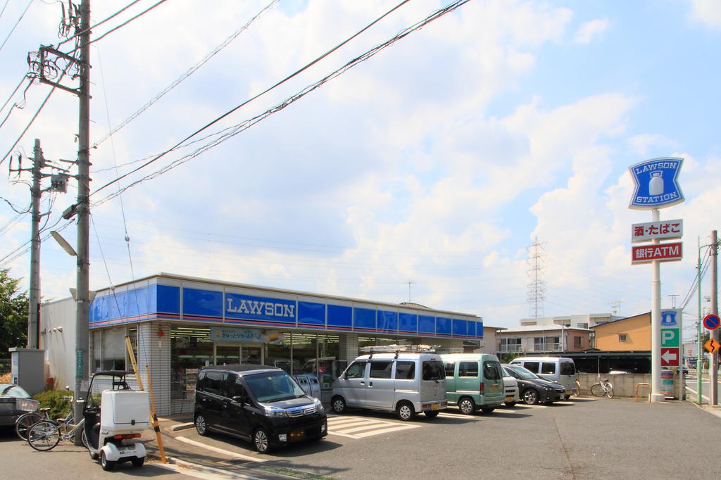 コンビニ　ローソン北烏山8丁目店（コンビニ）まで153m