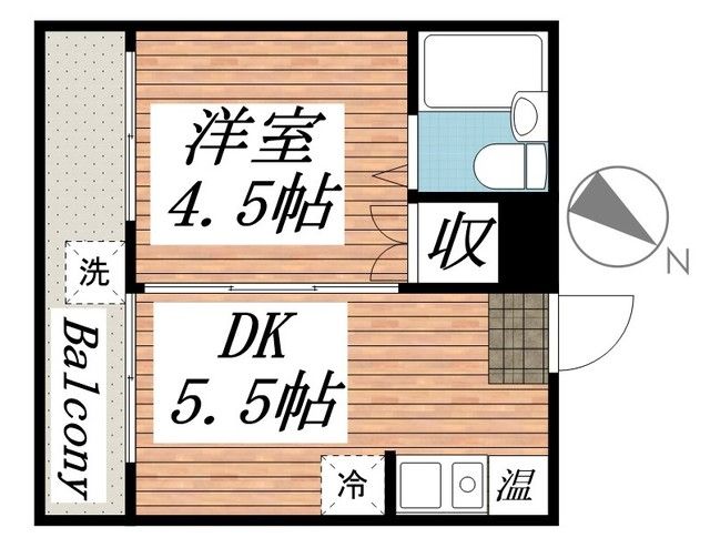 ジュネパレス柏第２３の間取り