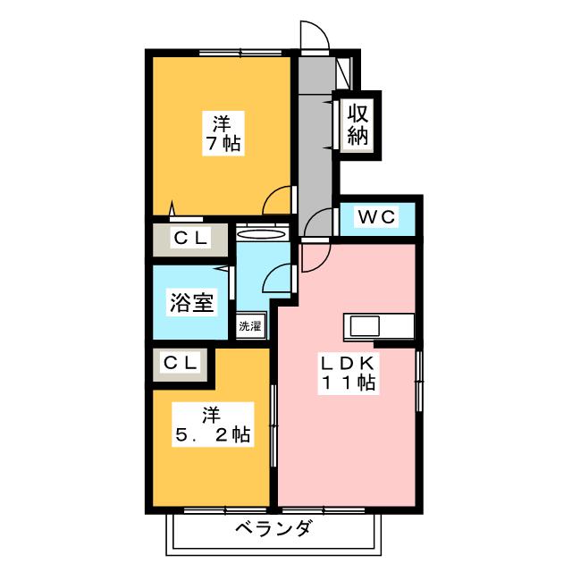 サンヴィスタの間取り