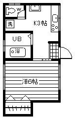 プチメゾン福田の間取り