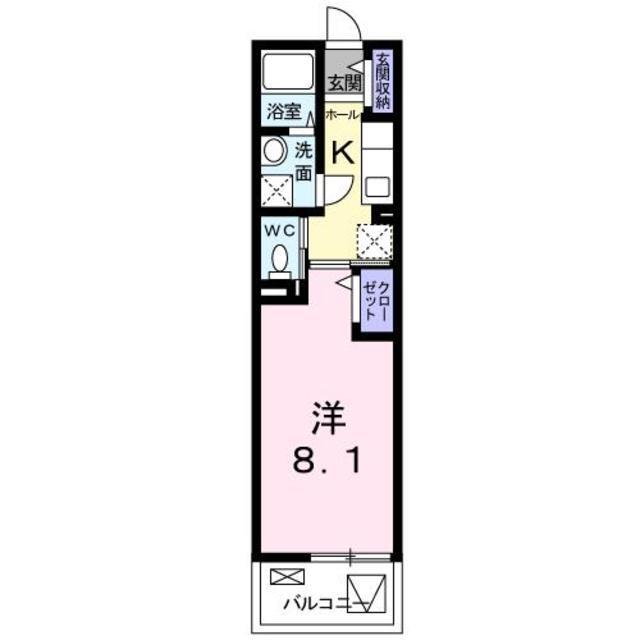 市原市姉崎東のマンションの間取り