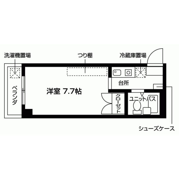 ネオパルマの間取り