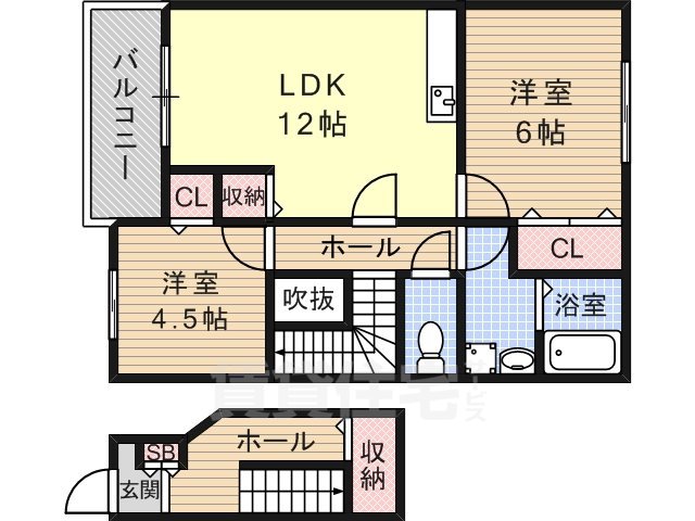 サニーコートの間取り