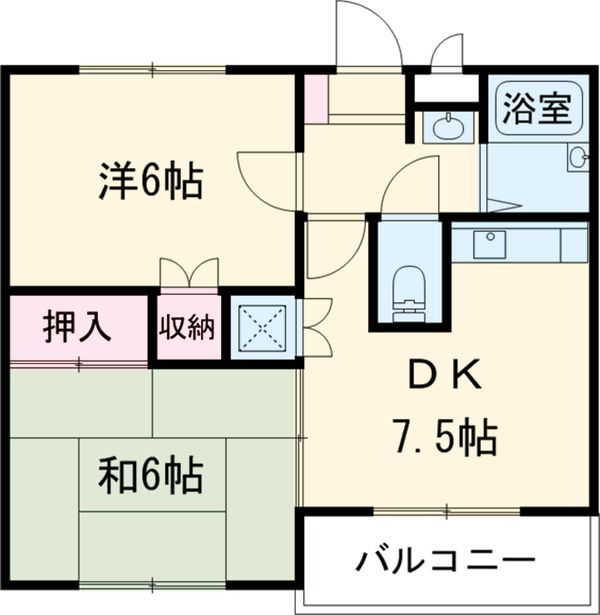 オービットIIの間取り