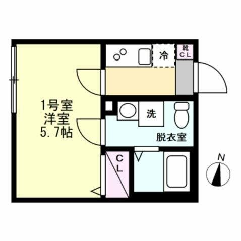 ベイルーム・ルーチェ横浜白幡の間取り