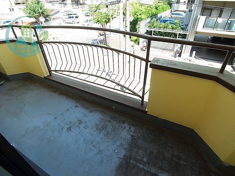 バルコニー　三景マンション(J：COM 320M ネット無料)