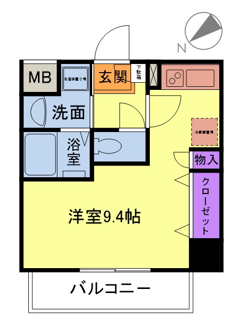 セレッソ　ミツの間取り