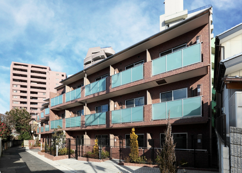 豊島区目白のマンションの建物外観