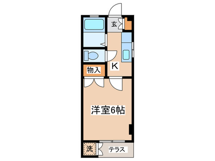 Tama　Kz　Bell　Gardenの間取り