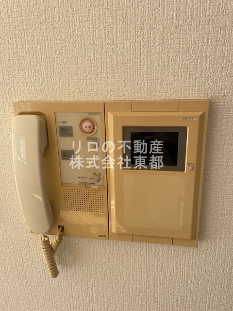 セキュリティ　訪問者が一目で分かるＴＶモニタ付インターホンです！