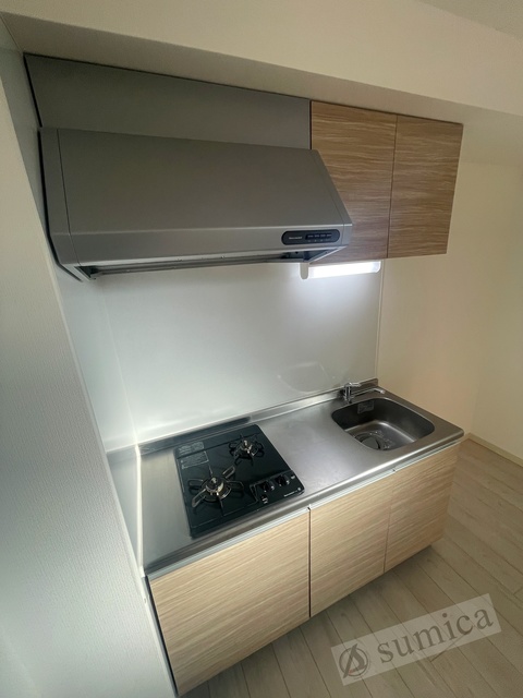 キッチン　２口システムキッチンでお料理楽しく♪♪