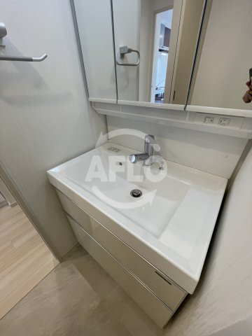 洗面設備　プレジオ阿波座　洗面所