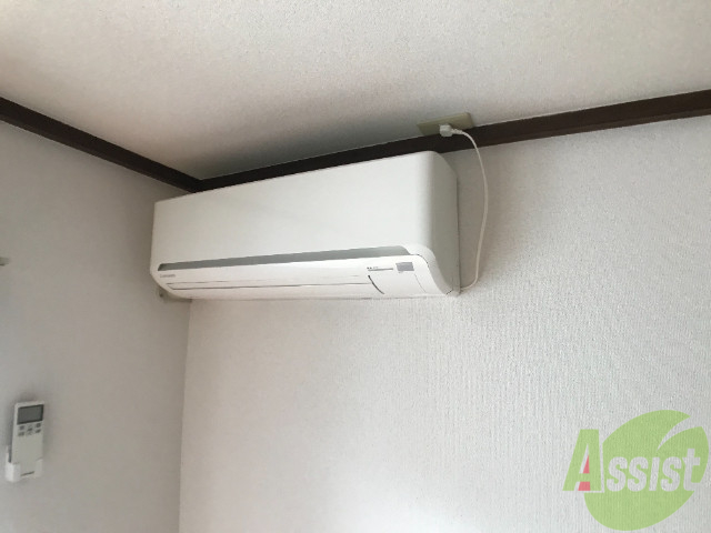 その他設備　エアコンが初めからついているってうれしいポイントです。