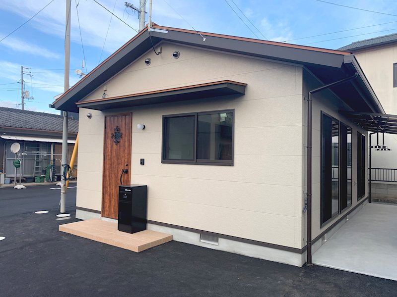 建物外観　完成しました