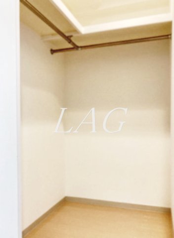 収納　ウォークインクローゼットです。