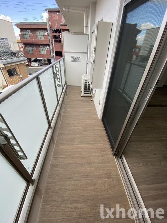 バルコニー　落ち着いた時間を過ごせるバルコニーです