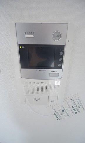 セキュリティ　☆モニター付きインターホン☆