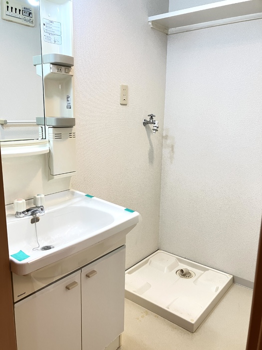 洗面設備　下の階の写真です。