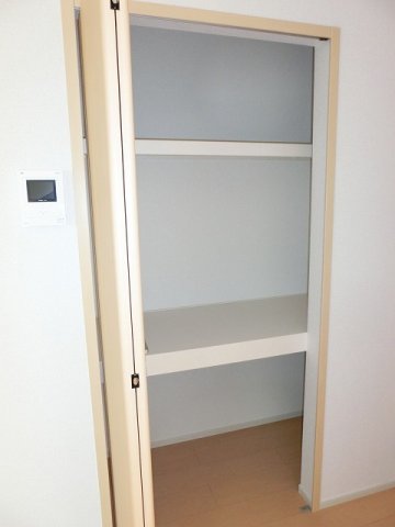 収納　ちょっとした収納スペースも充実しています