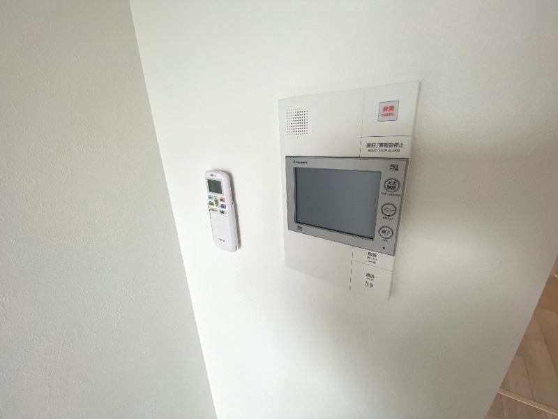 セキュリティ　来客時に活躍です。