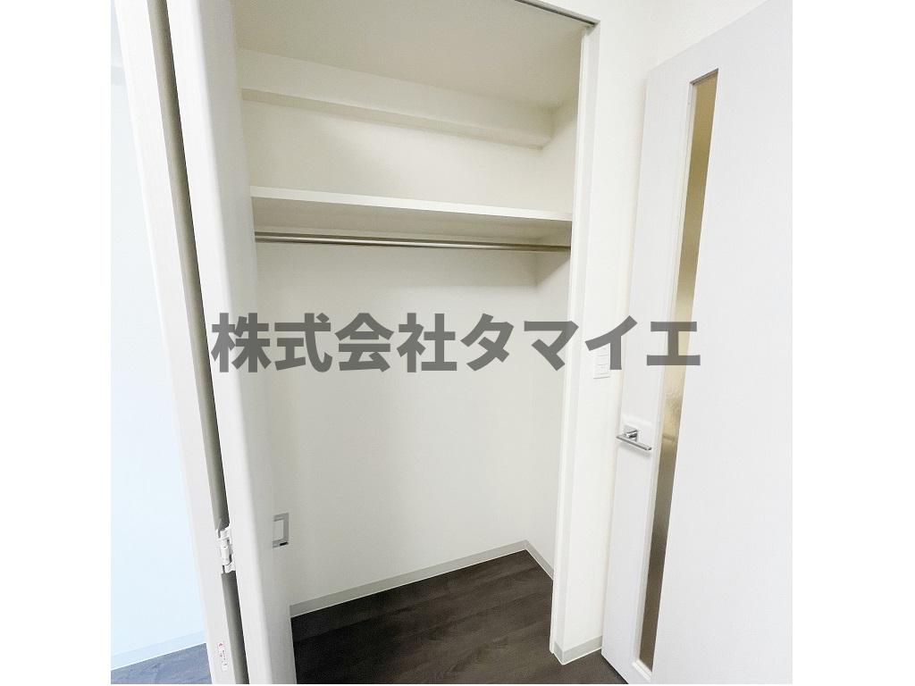 収納　明るい室内です