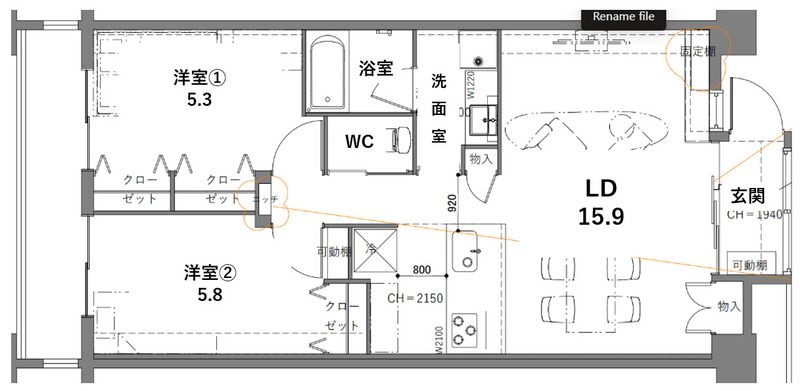 間取り図