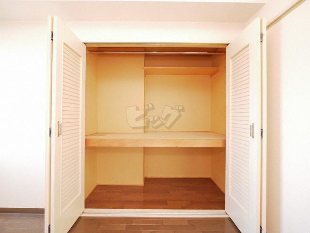 収納　衣類の収納に便利なクローゼットが付いています！