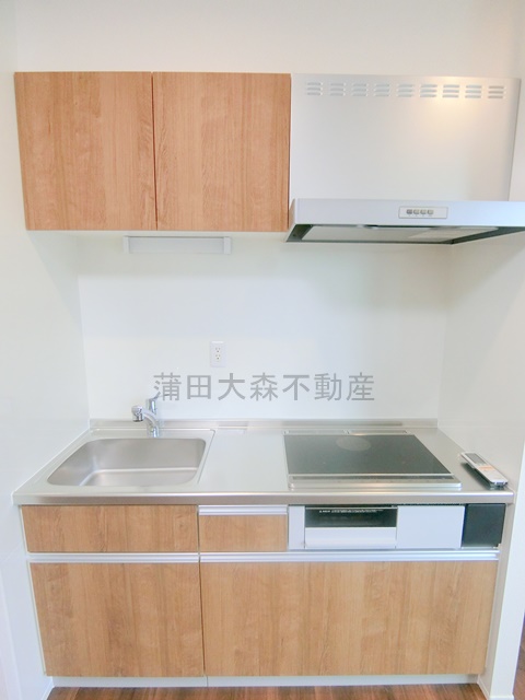 キッチン　3口IHグリル付システムキッチン