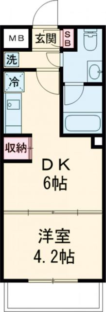 パークキューブ大森山王の間取り写真