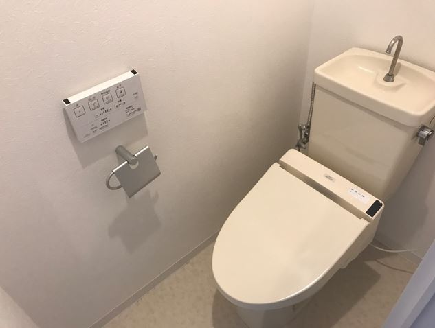 トイレ　清潔感のあるトイレです