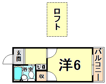 HILLS高台の間取り写真