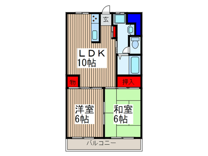 第5昭栄マンションの間取り写真
