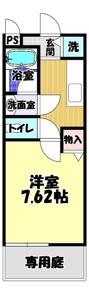 フジパレスアサヒの間取り写真