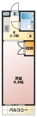 メゾン三高の間取り写真