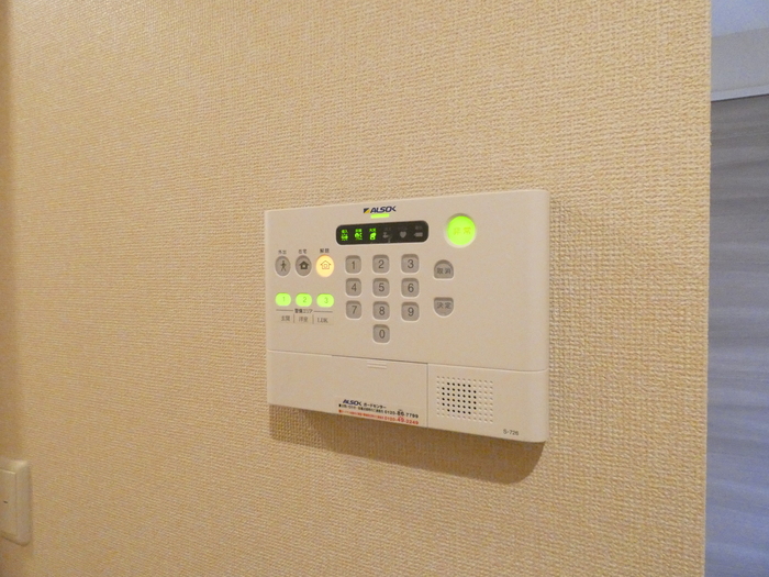 セキュリティ　ALSOKホームセキュリティ搭載