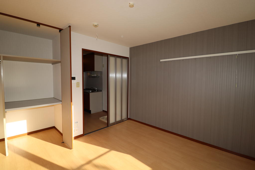 居室・リビング　居室部分を撮影