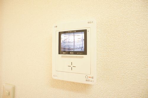 セキュリティ　モニター付きインターホン