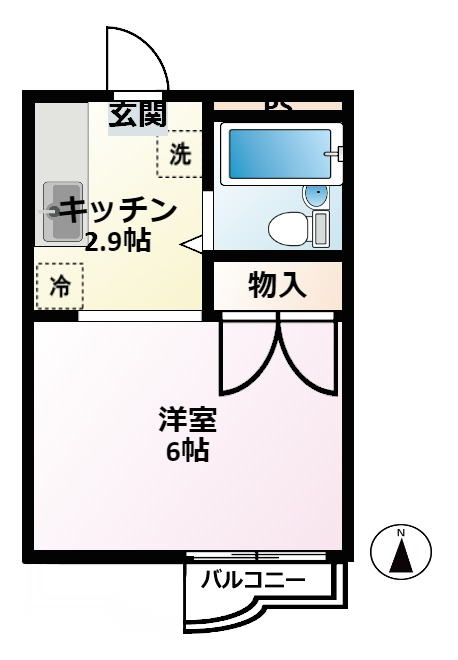 第一レカ自由が丘の間取り