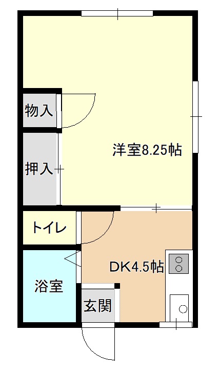 レインズTCKの間取り